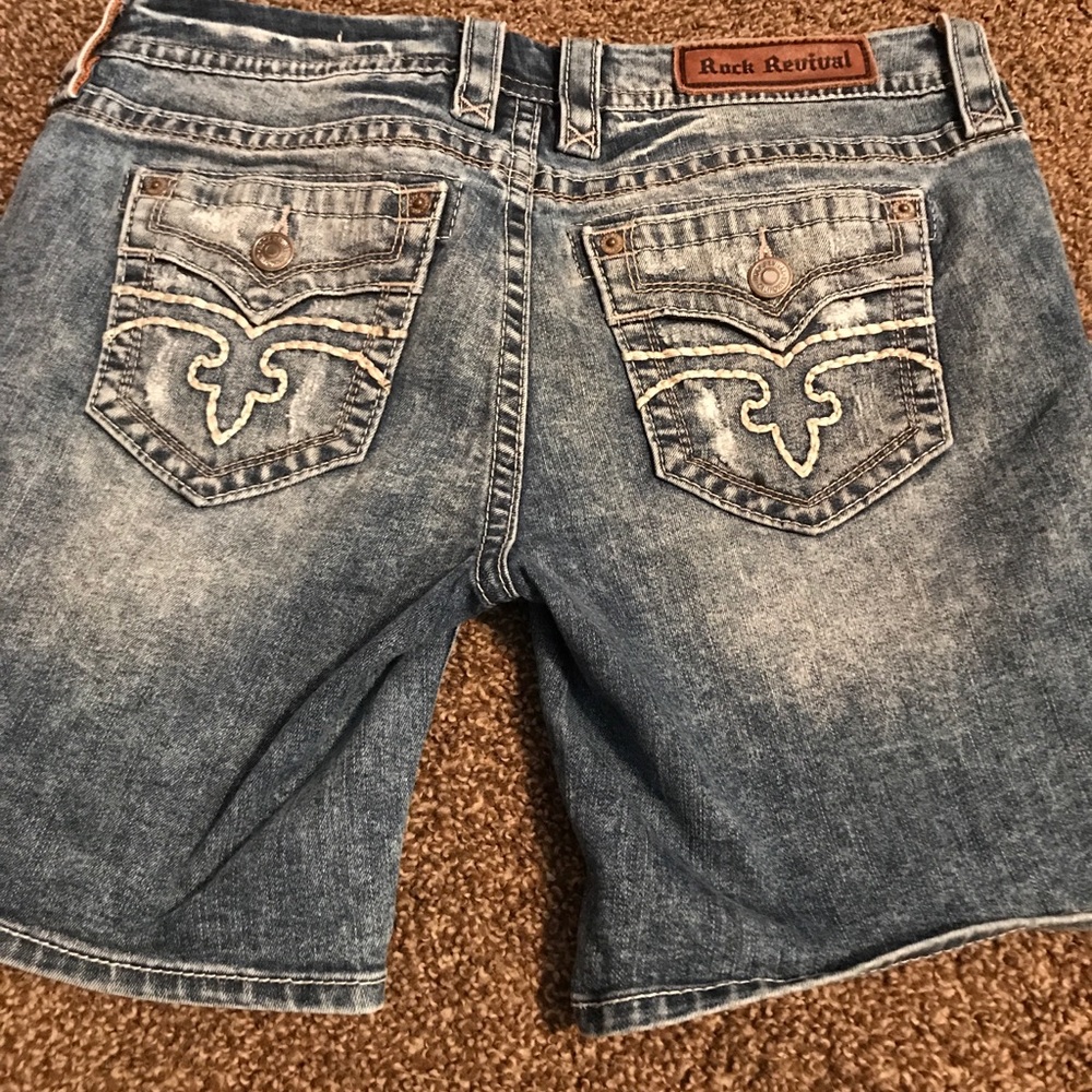 Rock Revival Shorts 29, Alivia. Bermuda cut